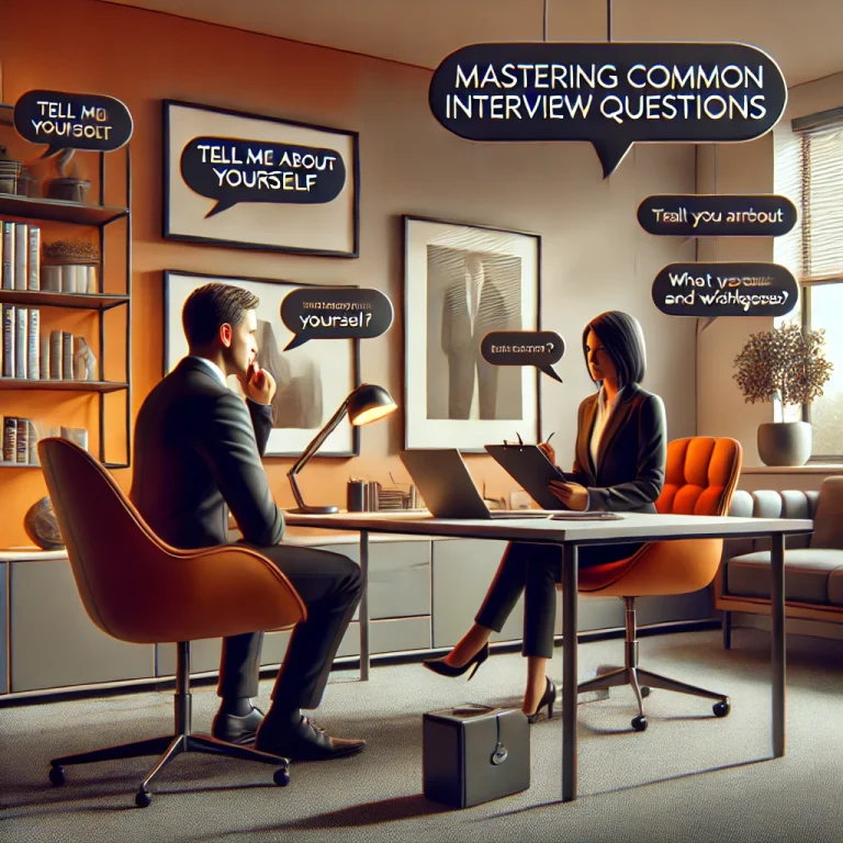 Mastering common interview questions